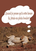 Quand la sieste commence, le boulot s'&eacute;loigne